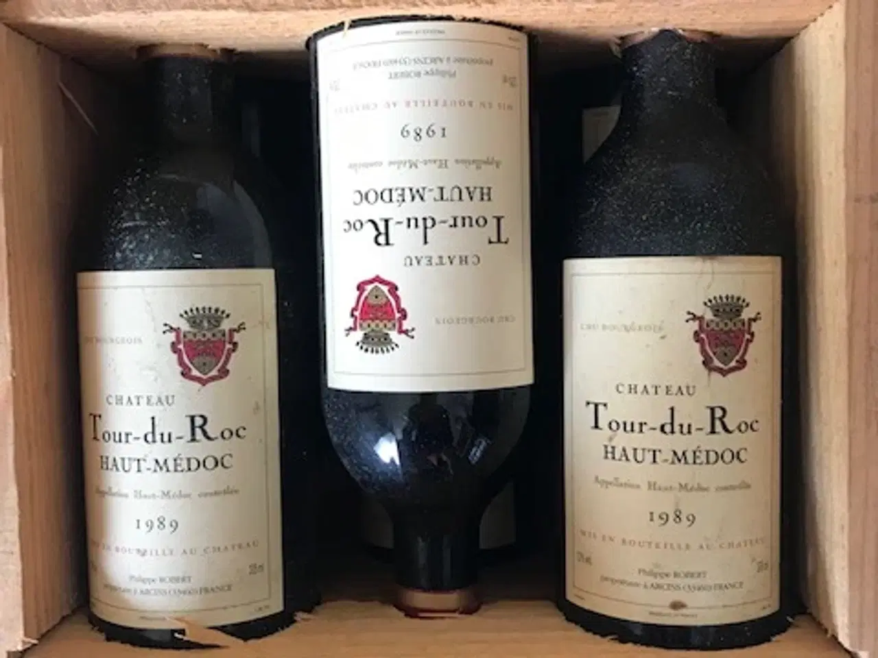 Billede 1 - 6 fl.Tour-Du Roc 1989 I orginal kasse
