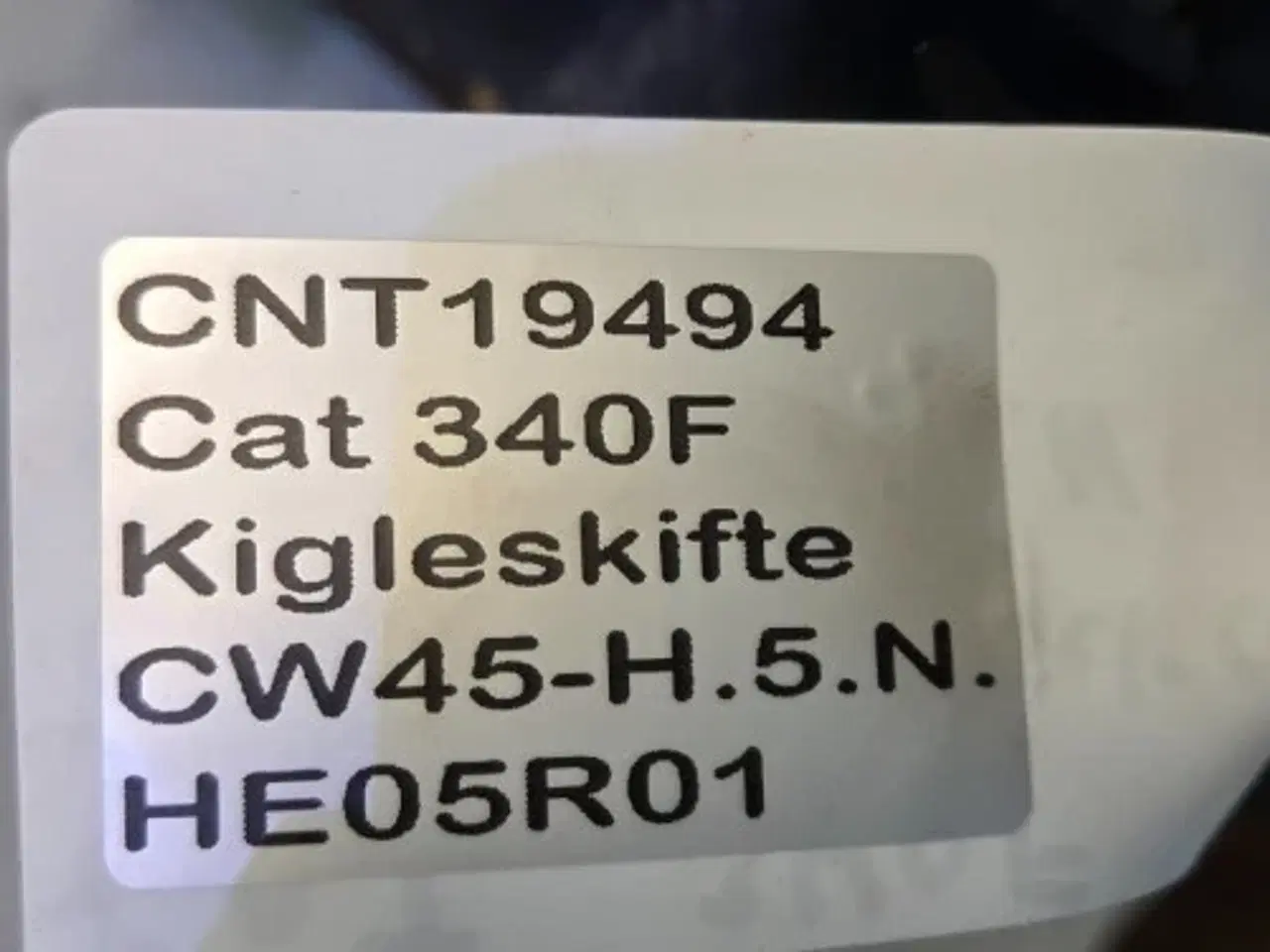 Billede 19 - Cat 340F Kigleskifte CW45-H.5.N