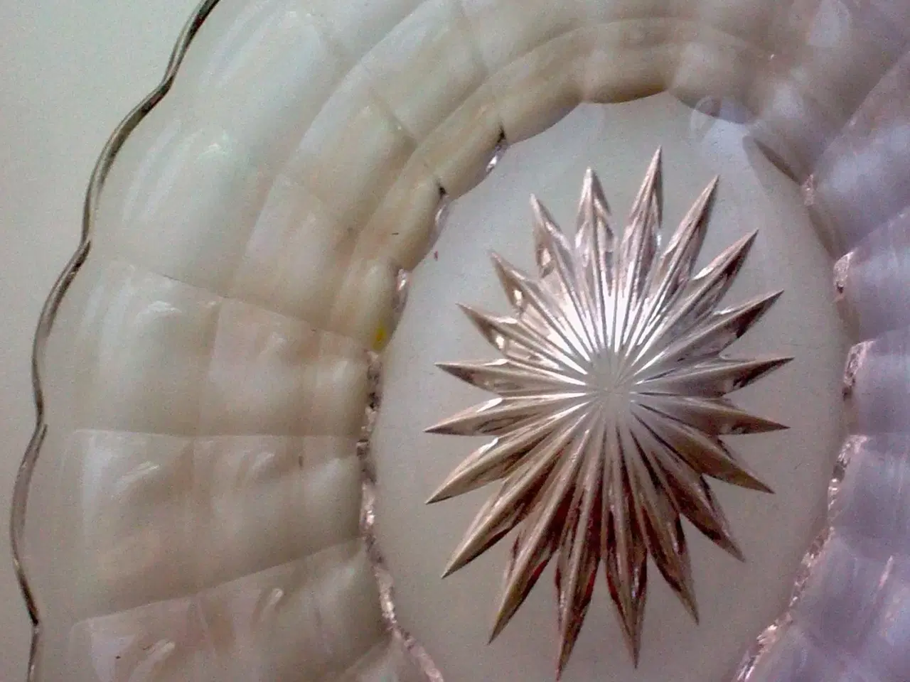 Billede 4 - Glas stjerne windows fad skål MINI