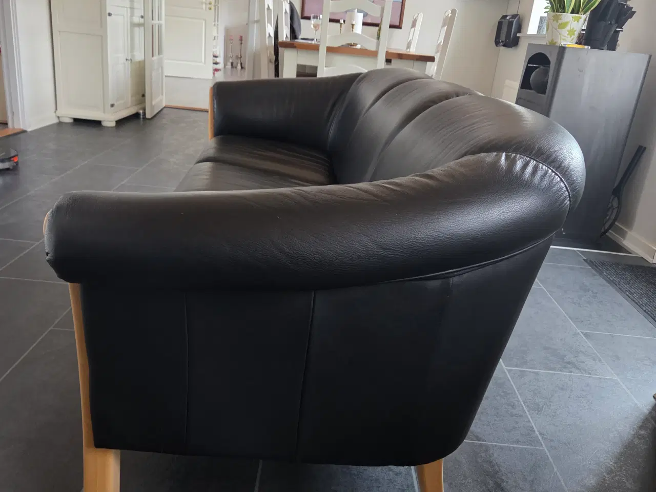 Billede 3 - Lædersofa