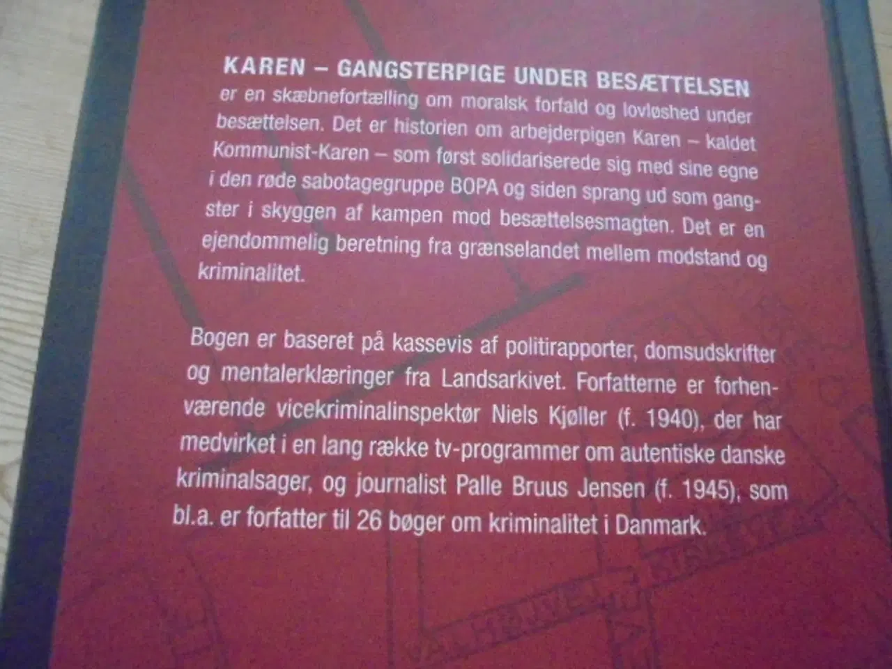 Billede 2 - Karen – Gangsterpige under besættelsen  