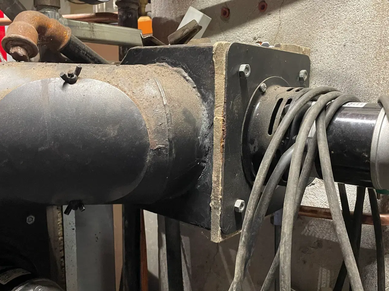 Billede 6 - Brændefyr Attac 15 Kw komplet anlæg.