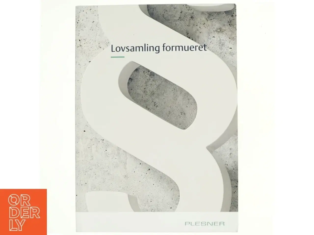 Billede 1 - Lovsamling formueret (bog) fra Plesner