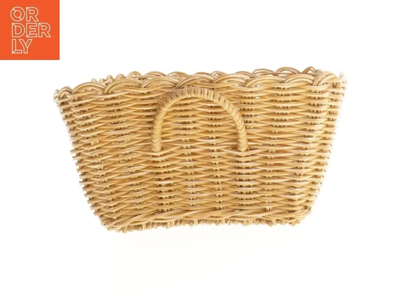 Billede 2 - Flettede kurve (2 stk) (str. 30 x 24 cm)