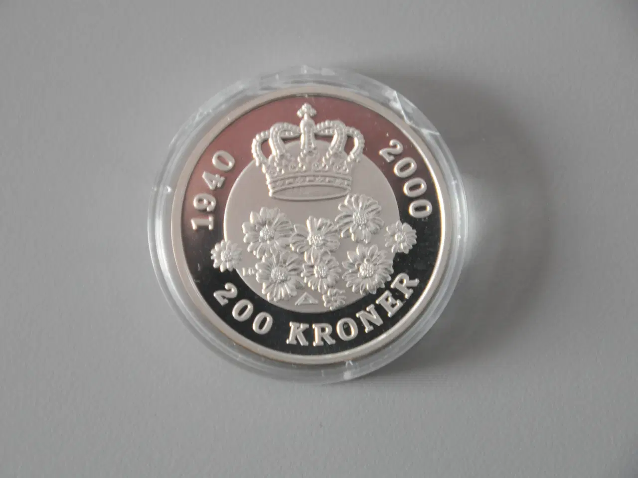 Billede 2 - Erindringsmønt 2000 Sølvmønt