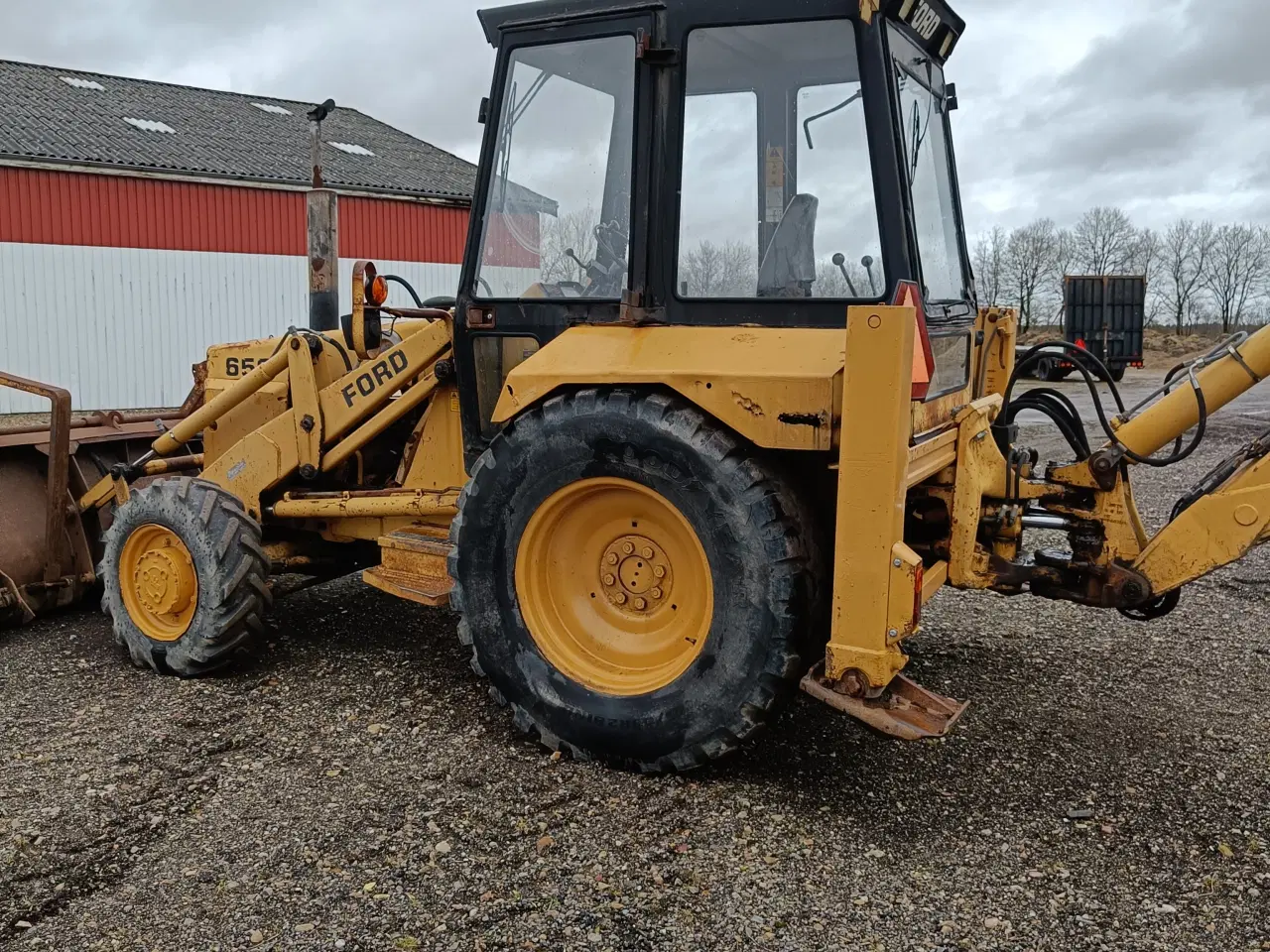 Billede 4 - Ford 655 Rendegraver