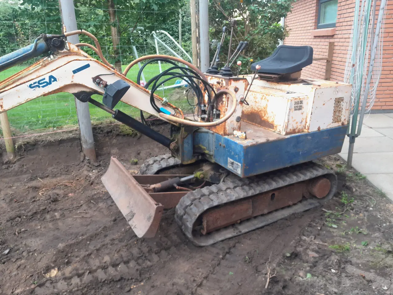 Billede 4 -  minigraver, ca 1200 kg