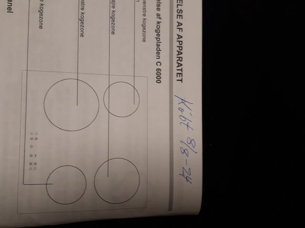 Billede 3 - Nyere glaskeramisk kogeplade sælges