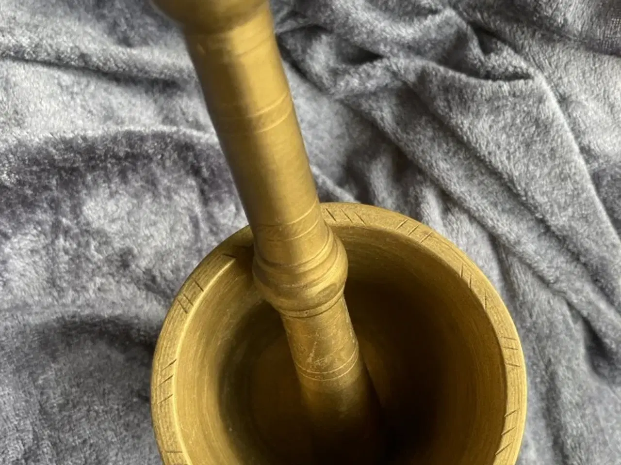 Billede 3 - Morter – messing 