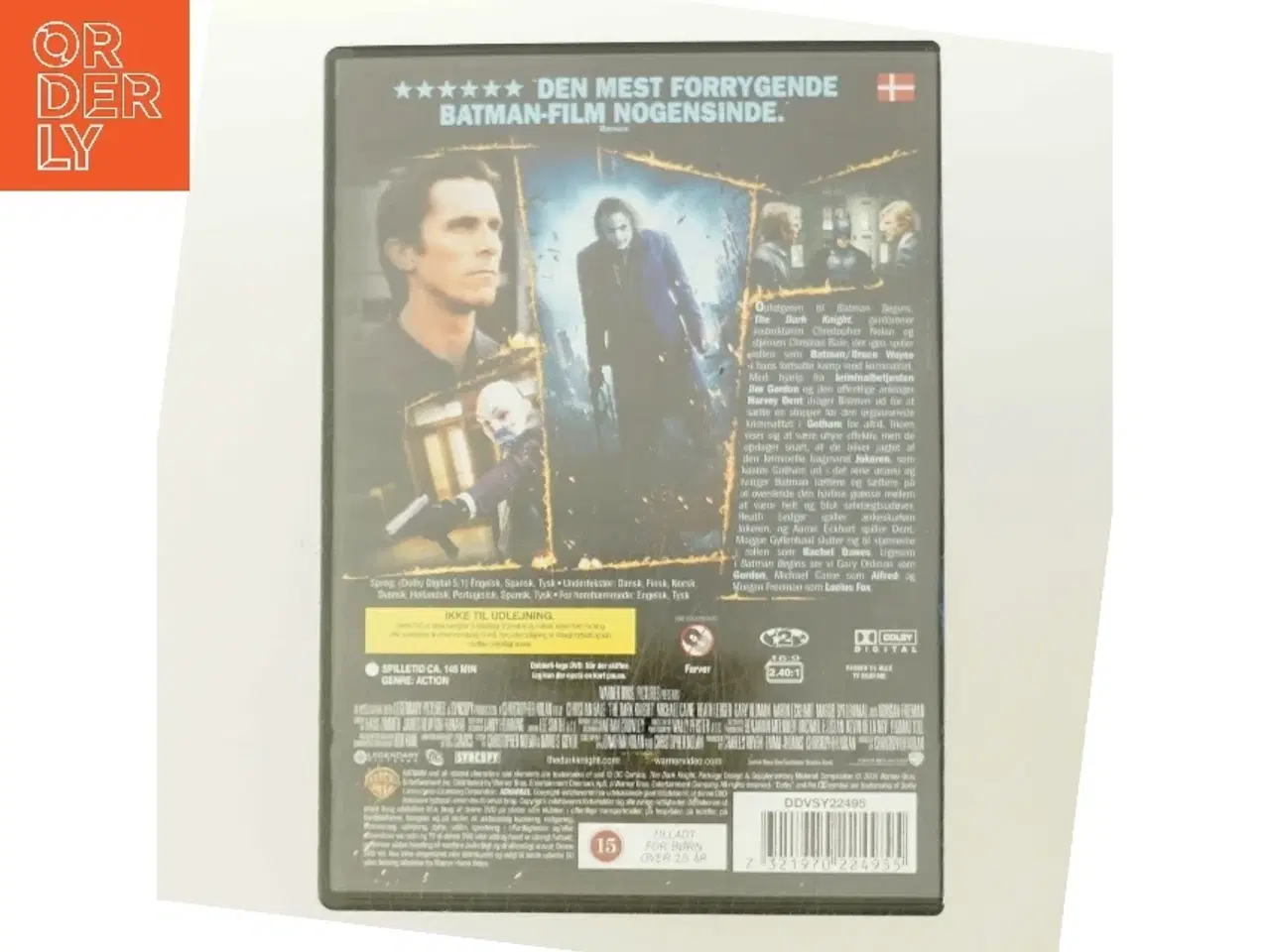 Billede 3 - The Dark Knight (Batman) (DVD) med Christian Bale (DVD)