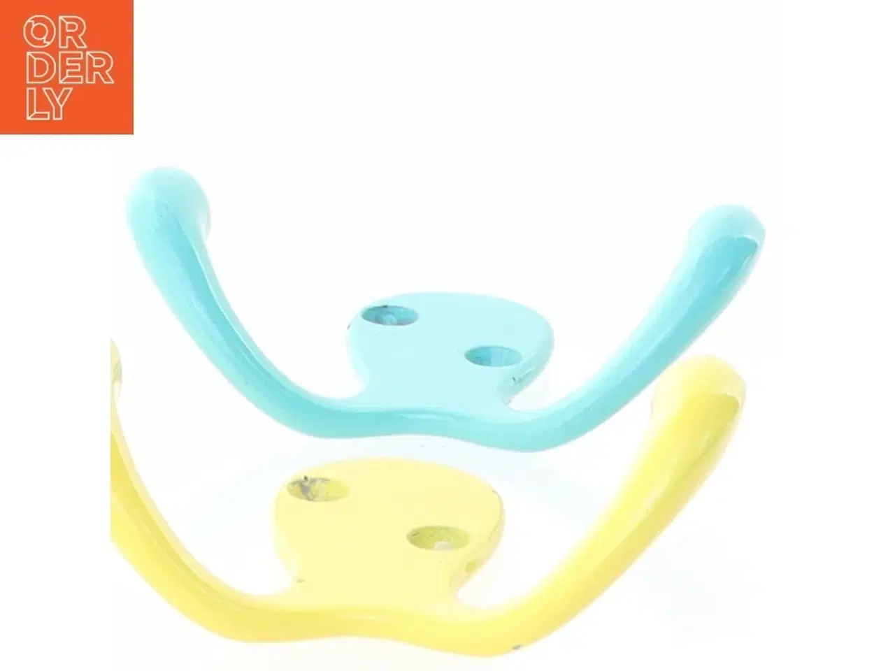 Billede 3 - Farverige kroge (str. 7 cm)