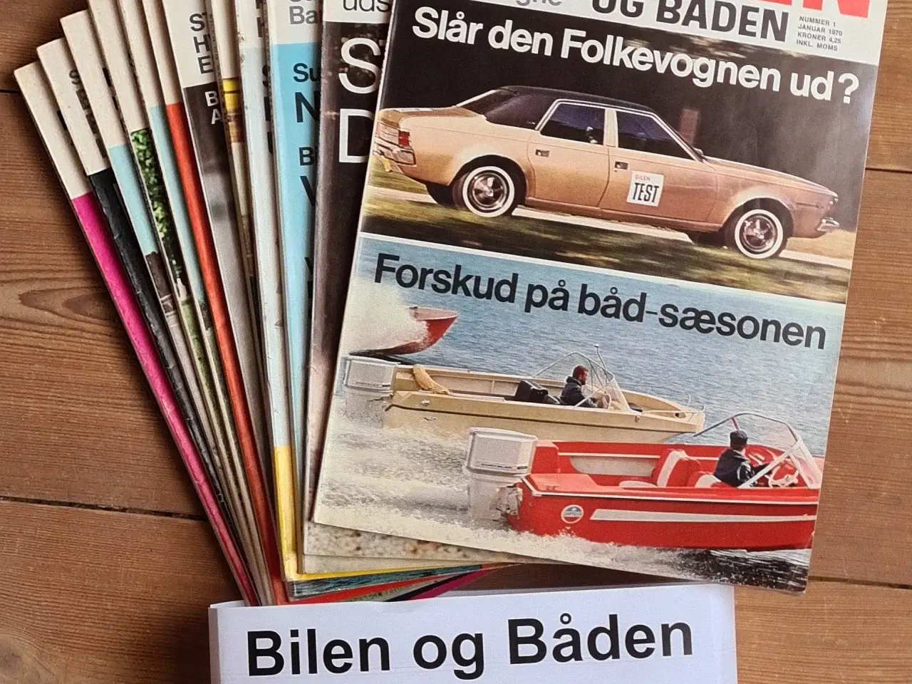 Billede 1 - Bilen og Båden 1970