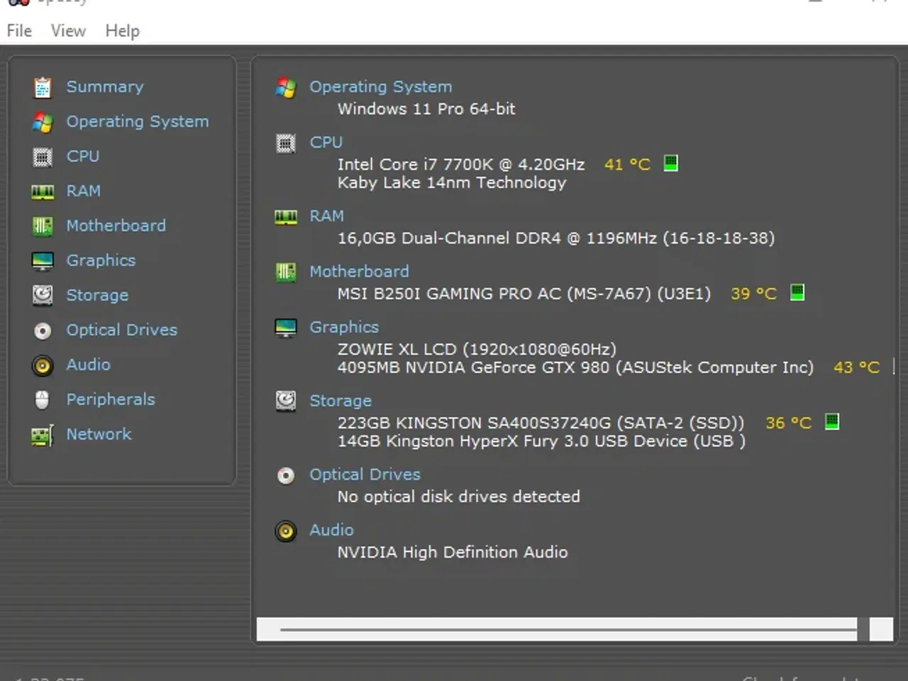 Billede 4 - Gamer pc i7 7700K 4,20GHz
