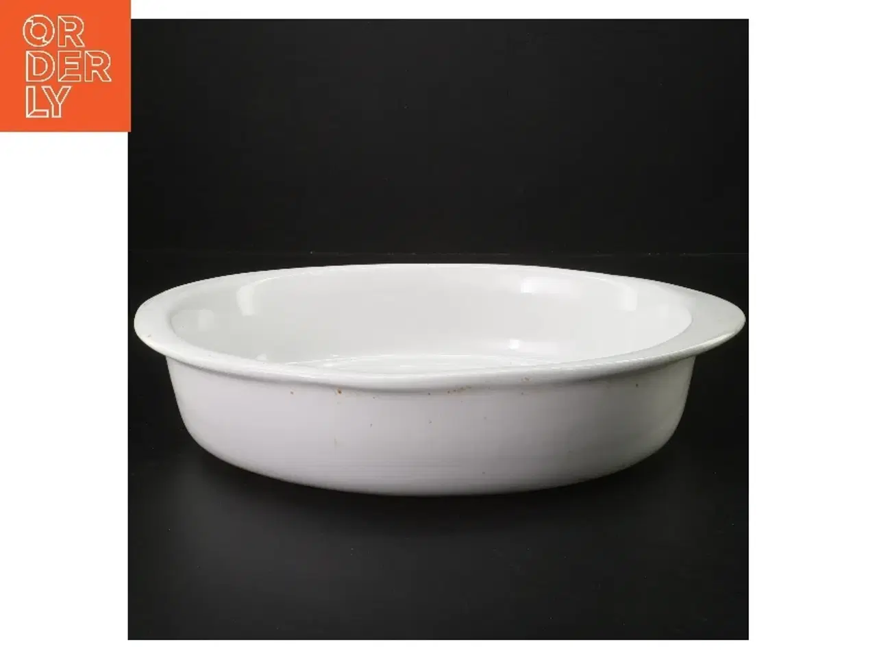 Billede 1 - Oval hvid fad fra Bodum (str. 6x21x30 cm)