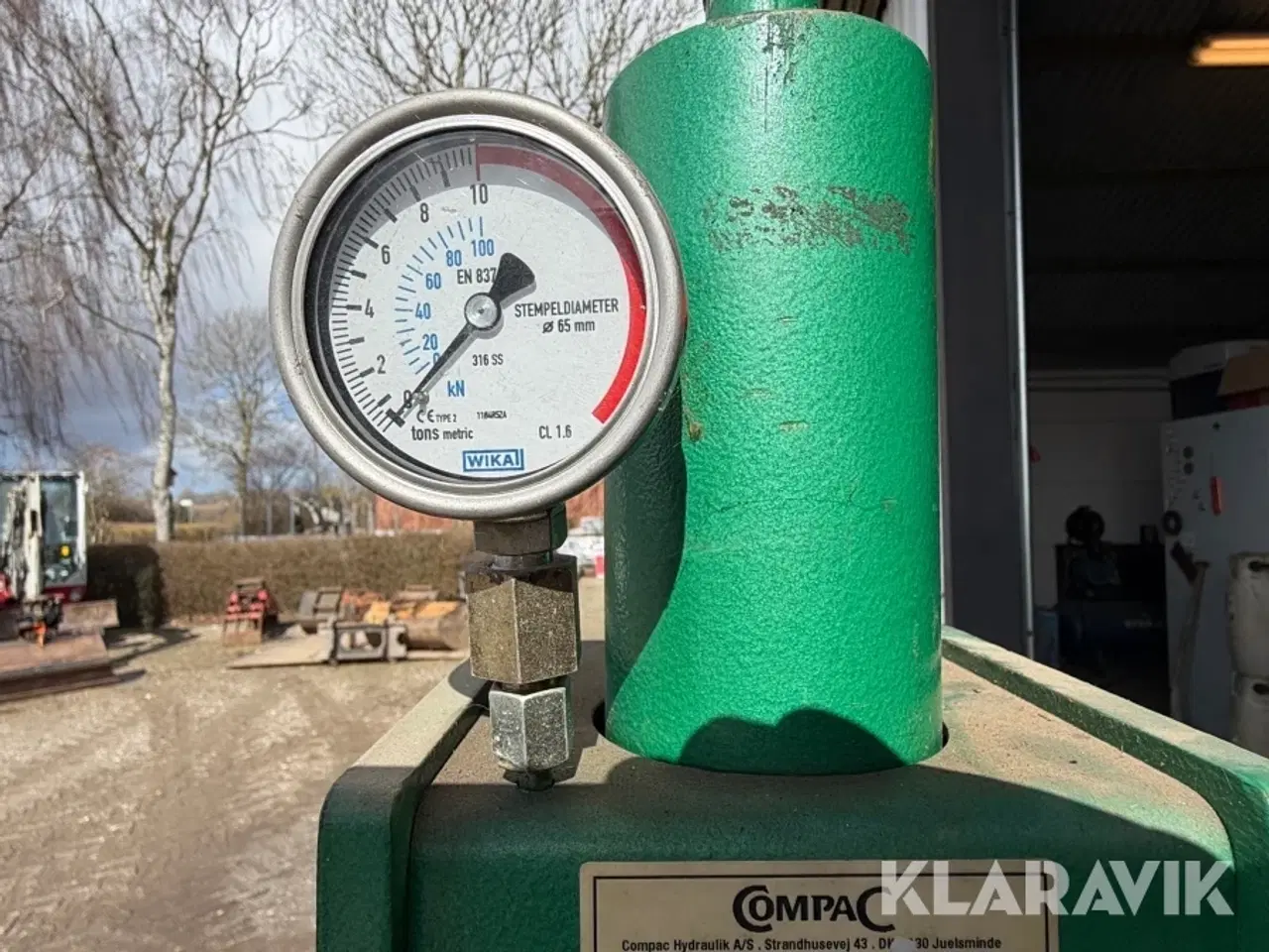 Billede 11 - Hydraulisk Presse Compac DP10