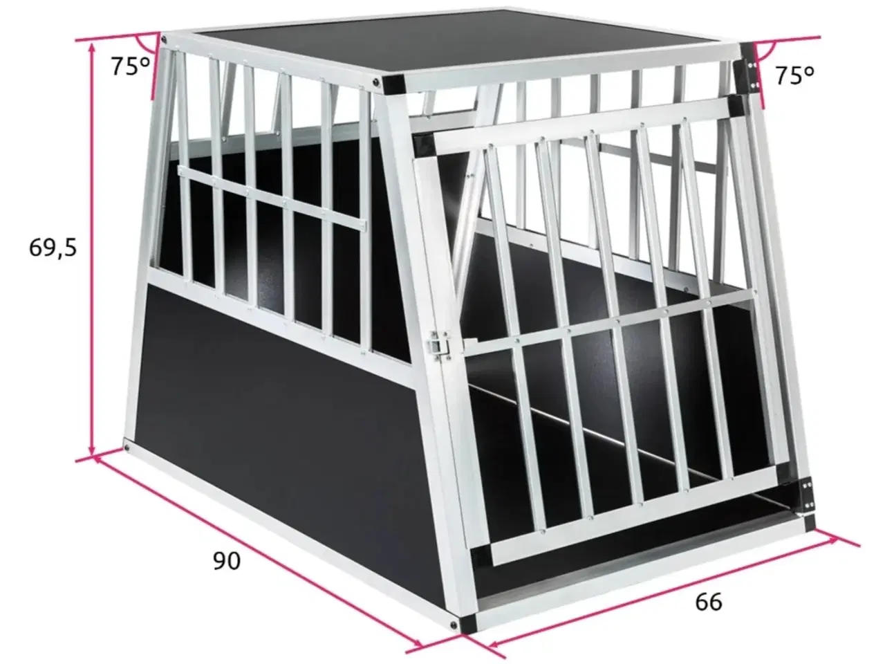Billede 10 - Hundebur / transportbur til hund.  90x66x70