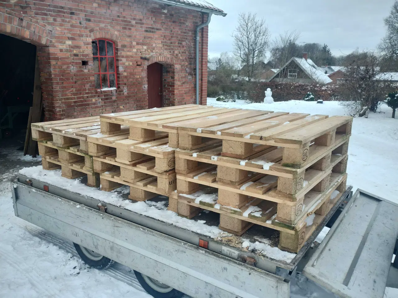 Billede 1 - Næsten nye Europaller 