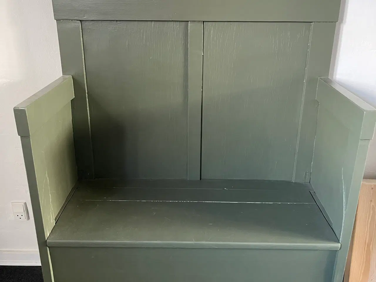 Billede 1 - Charmerende gammel entremøbel / bænk