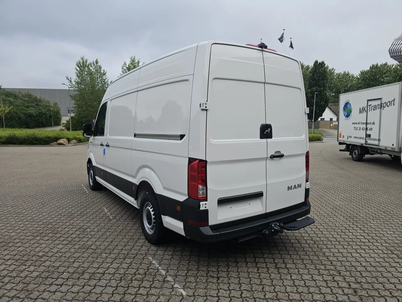 Billede 3 - MAN TGE 3.180 A8 L3H3, Kassevogn