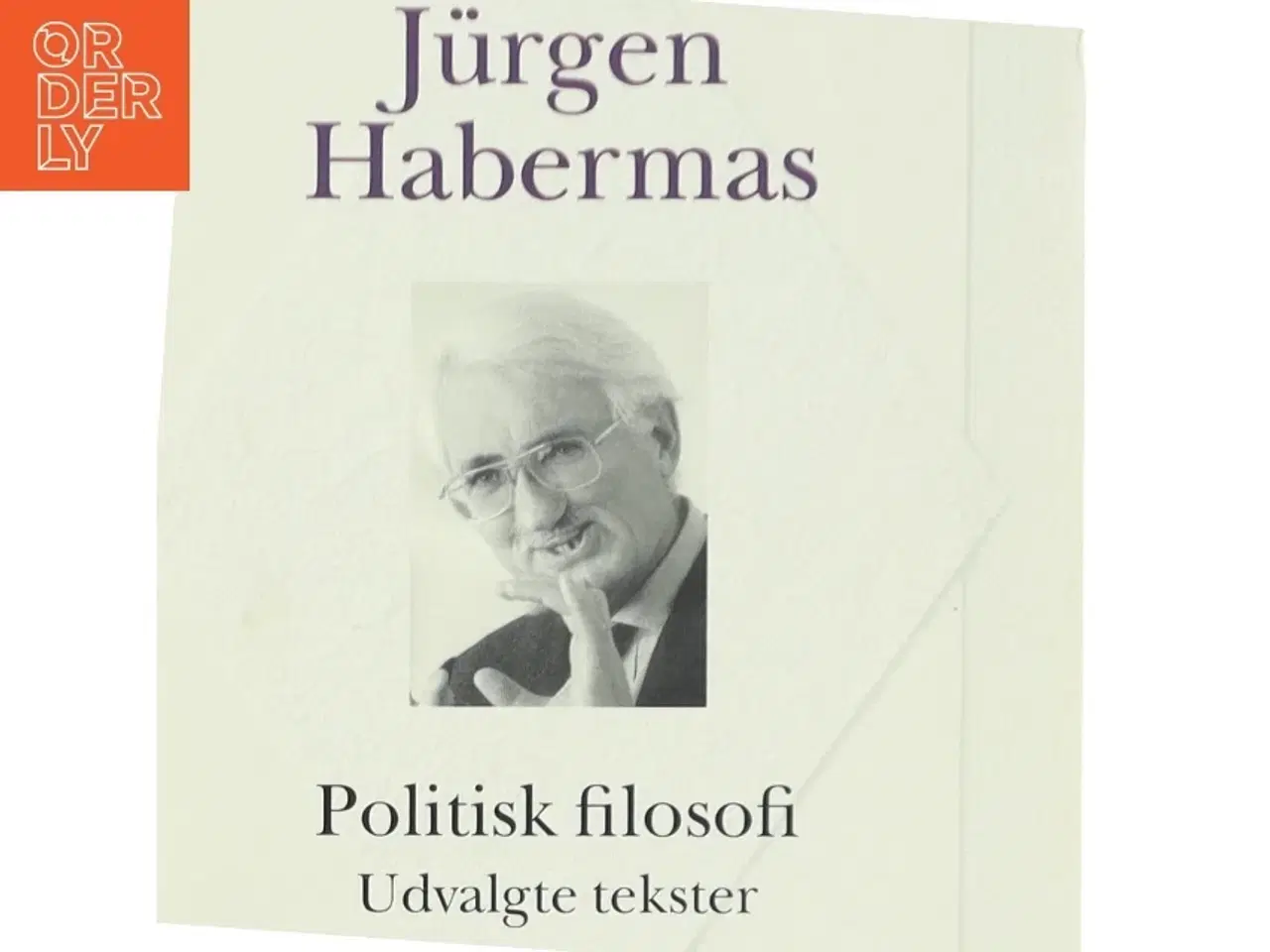 Billede 1 - Politisk filosofi : udvalgte tekster af Jürgen Habermas (Bog)