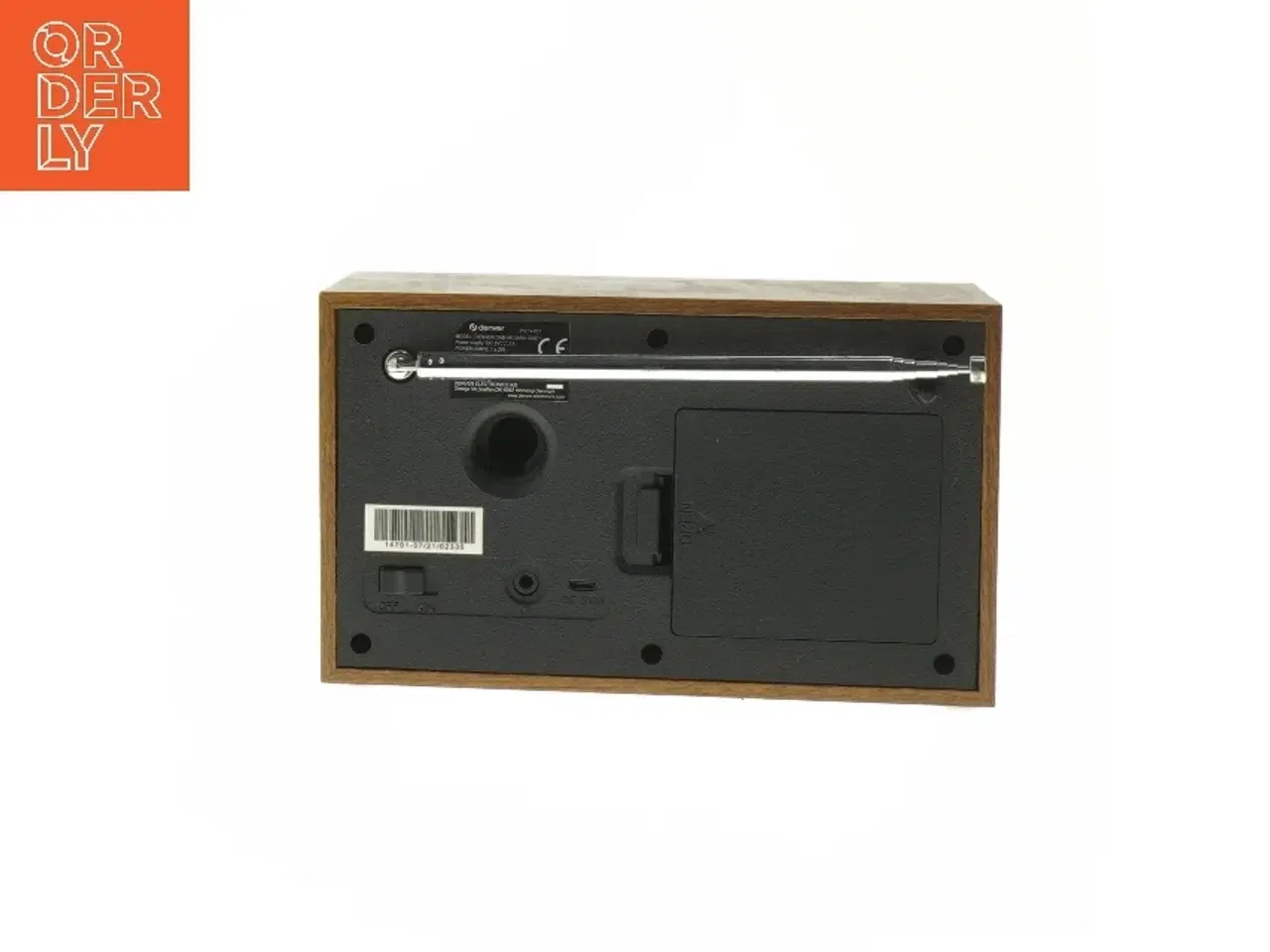 Billede 2 - FM/DAB+ radio fra Denver (str. 10x17x7,5 cm)