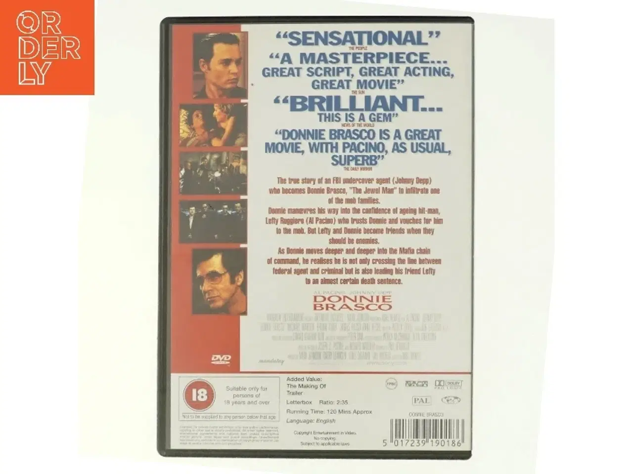 Billede 3 - Donnie Brasco (dvd)