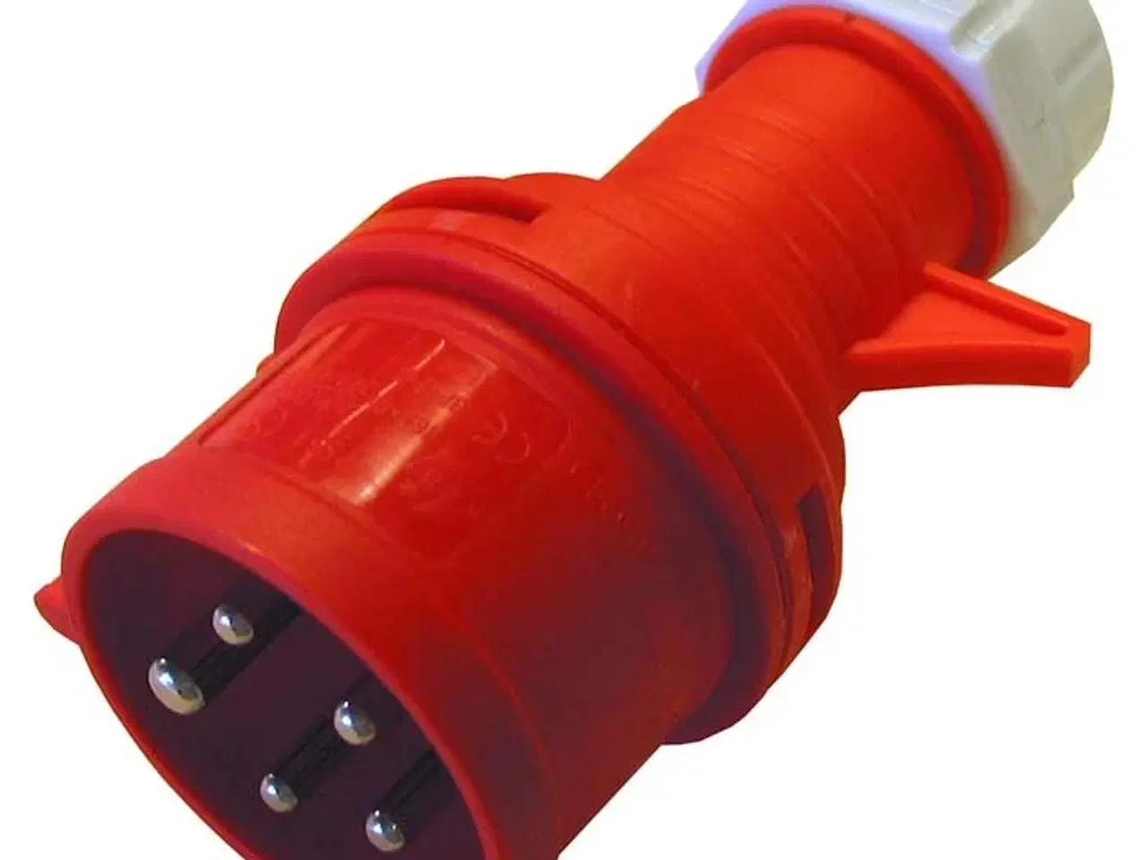 Billede 1 - Cee stikprop 16/400v ip44. rød
