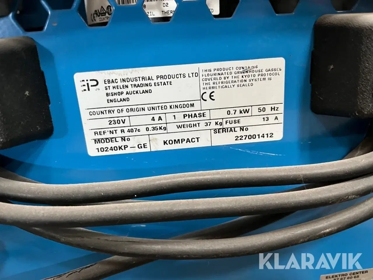 Billede 11 - Affugtere Ebac Kompact - 2 styk