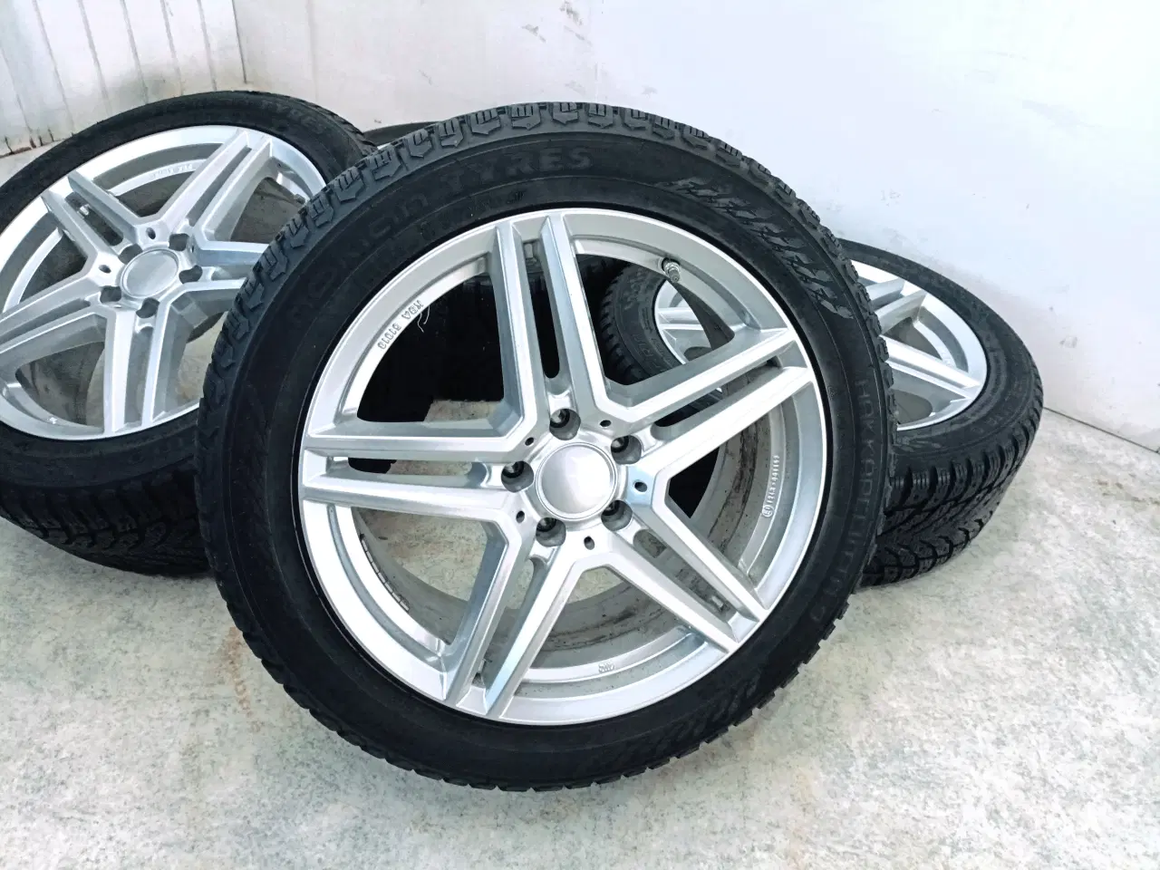 Billede 6 - 5x112 18" ET38 nav 66,6ø UniWheels vintersæt TPMS