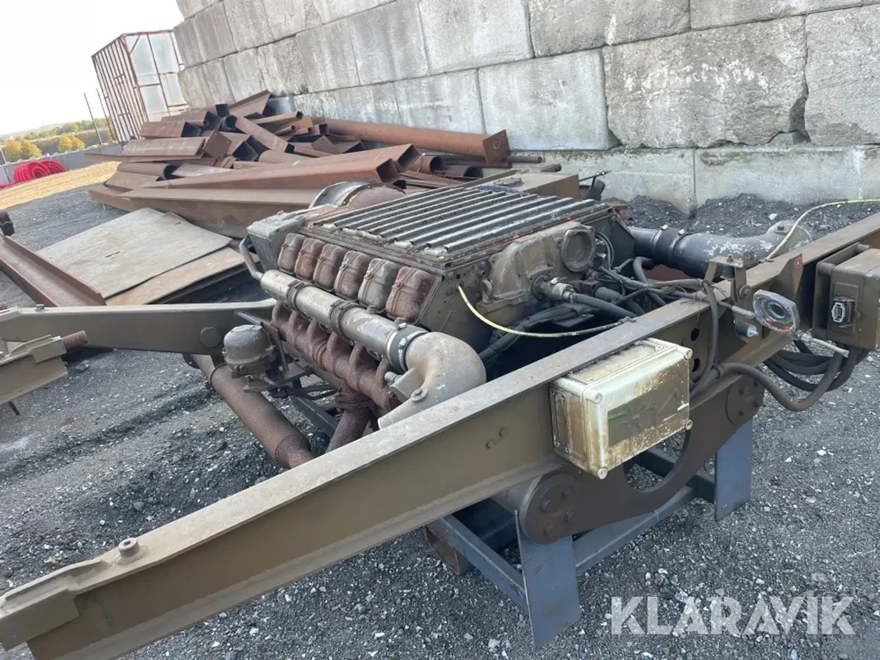 Billede 3 - Tog motor Deutz 12cyllinder