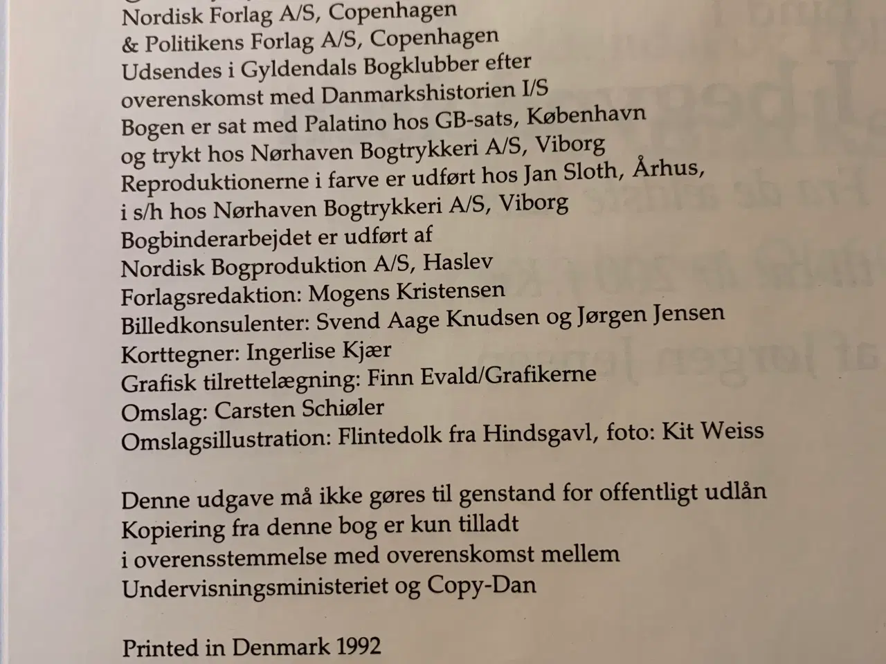 Billede 6 - Gyldendal og Politikens Danmarkshistorie 1 - 16