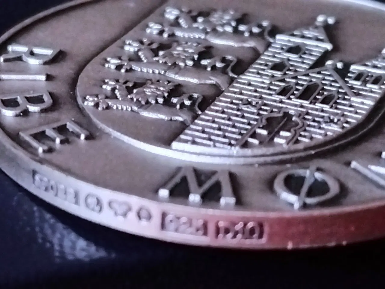 Billede 3 - RARE!! SØLV RIBE MØNT / MEDALJEN Oplag Kun 300Stk!