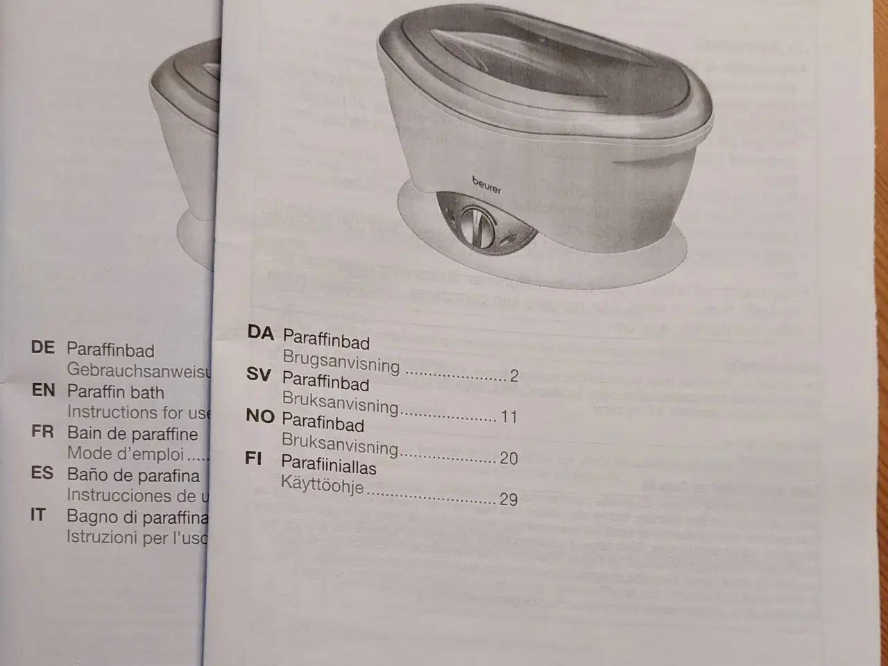 Billede 2 - Paraffinbad fra Beurer 