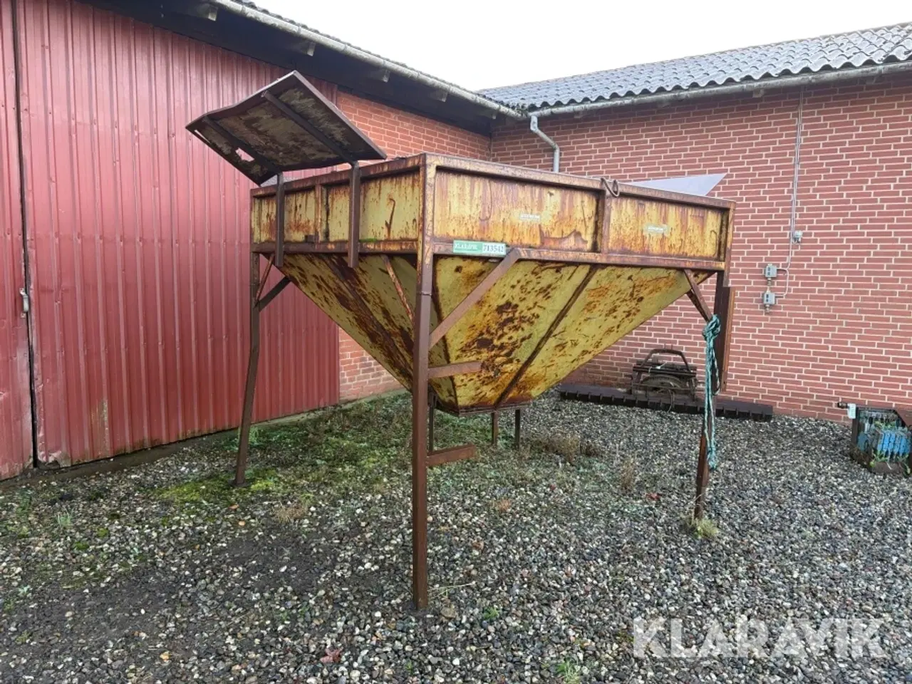 Billede 2 - Fødekasse til kartoffel sortering