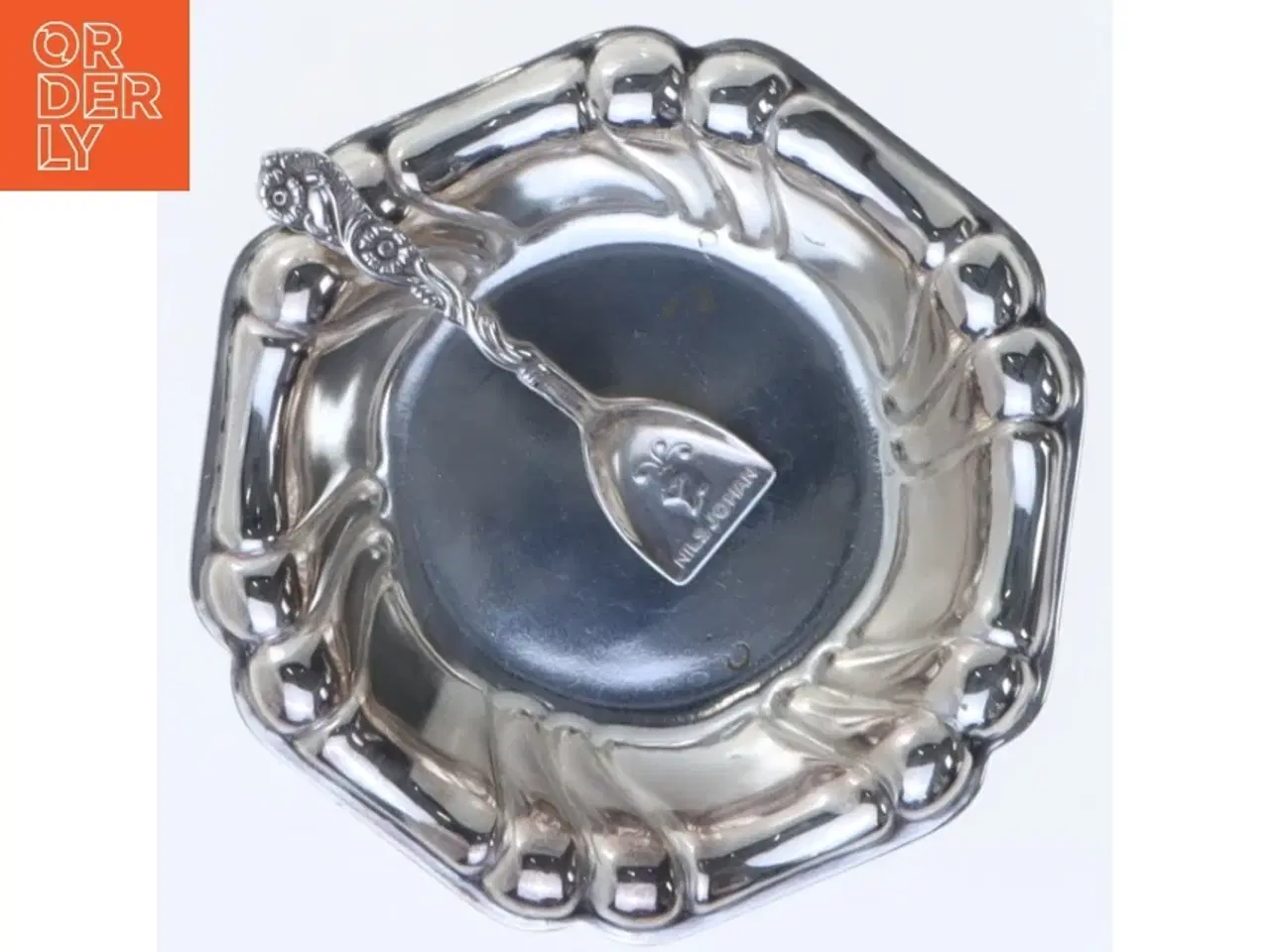 Billede 4 - Lille sølvtallerken (str. 7,5 x 1 cm)