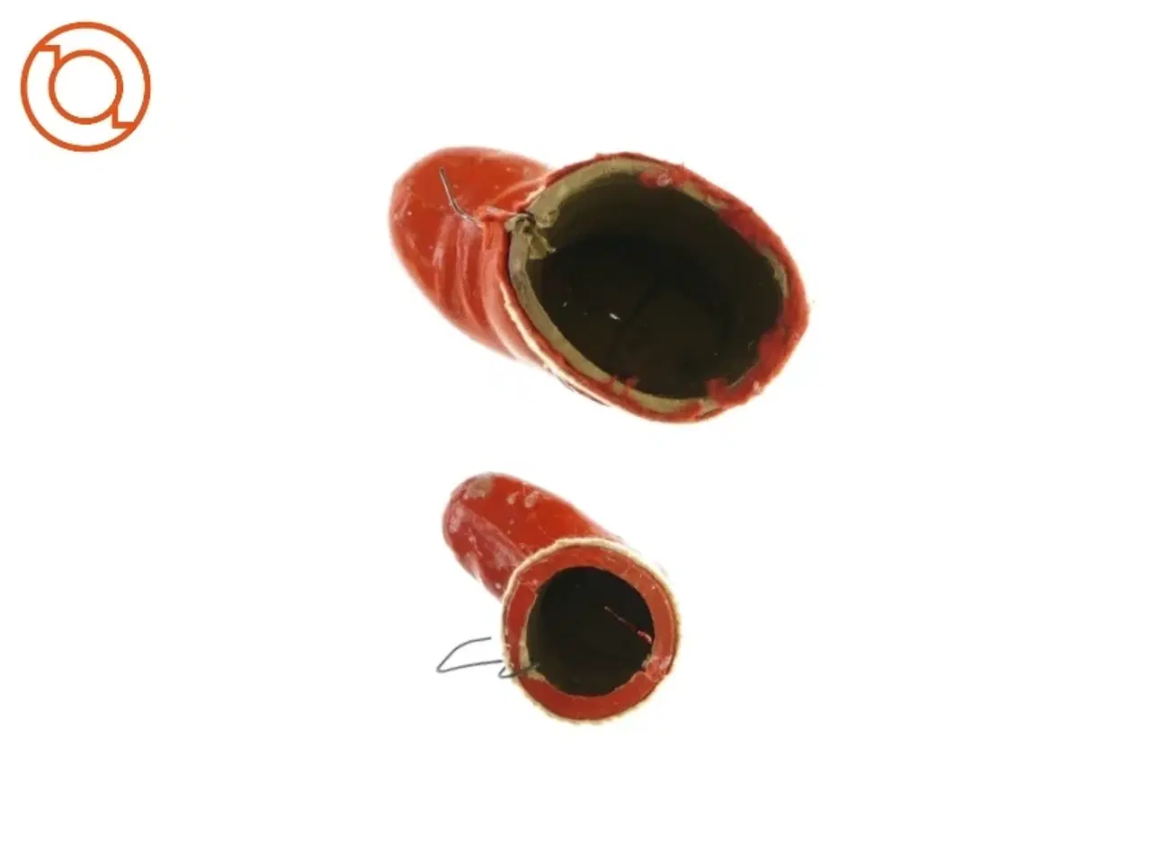 Billede 2 - Julemandstøvle i forskellig størrelser (2 styk)