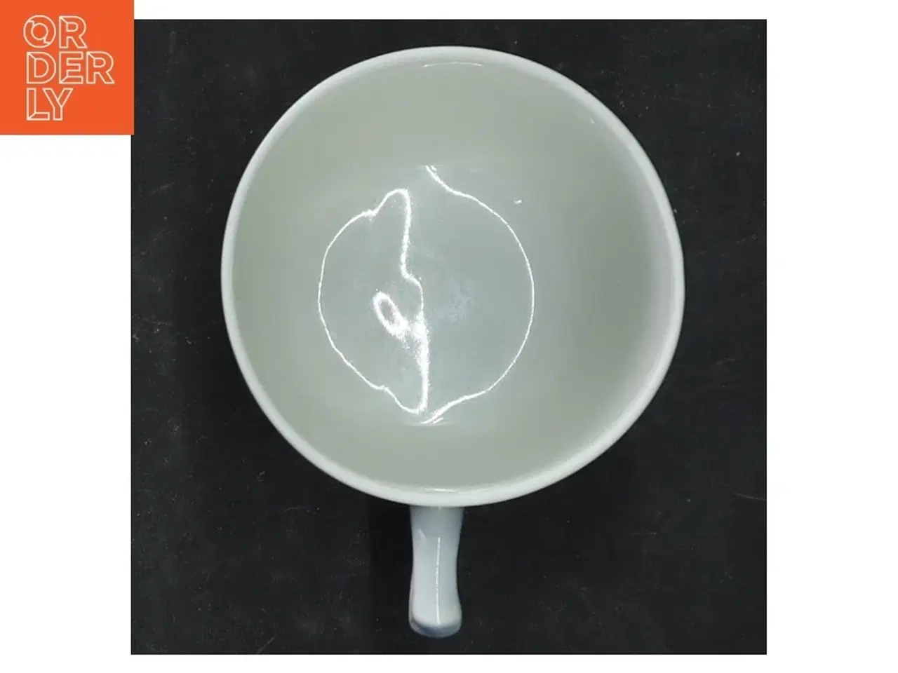 Billede 3 - Seks blå-hvide porcelænskrus fra B&G (str. 7 cm. 6 stykker)