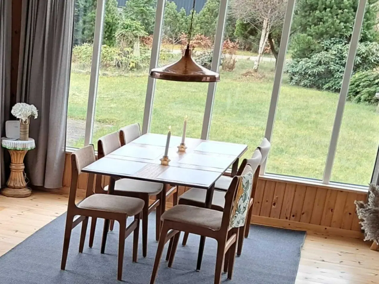 Billede 1 - Spise bord i teaktræ