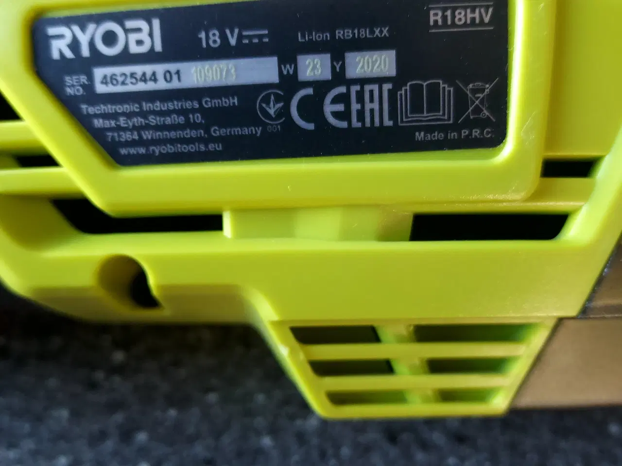 Billede 2 - Ryobi håndstøvsuger