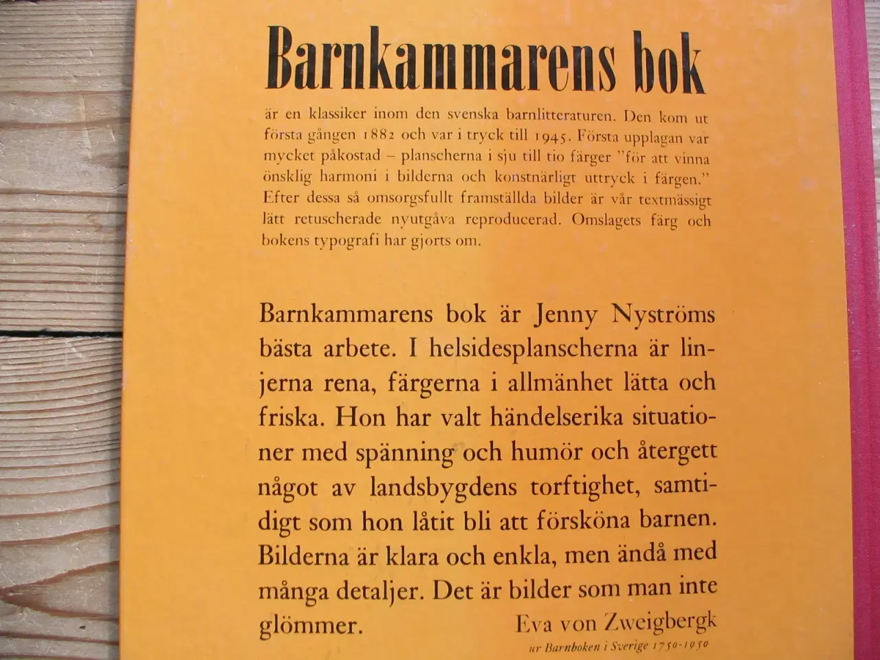 Billede 8 - Jenny Nyström (1854-1946). Barnkammarens bok