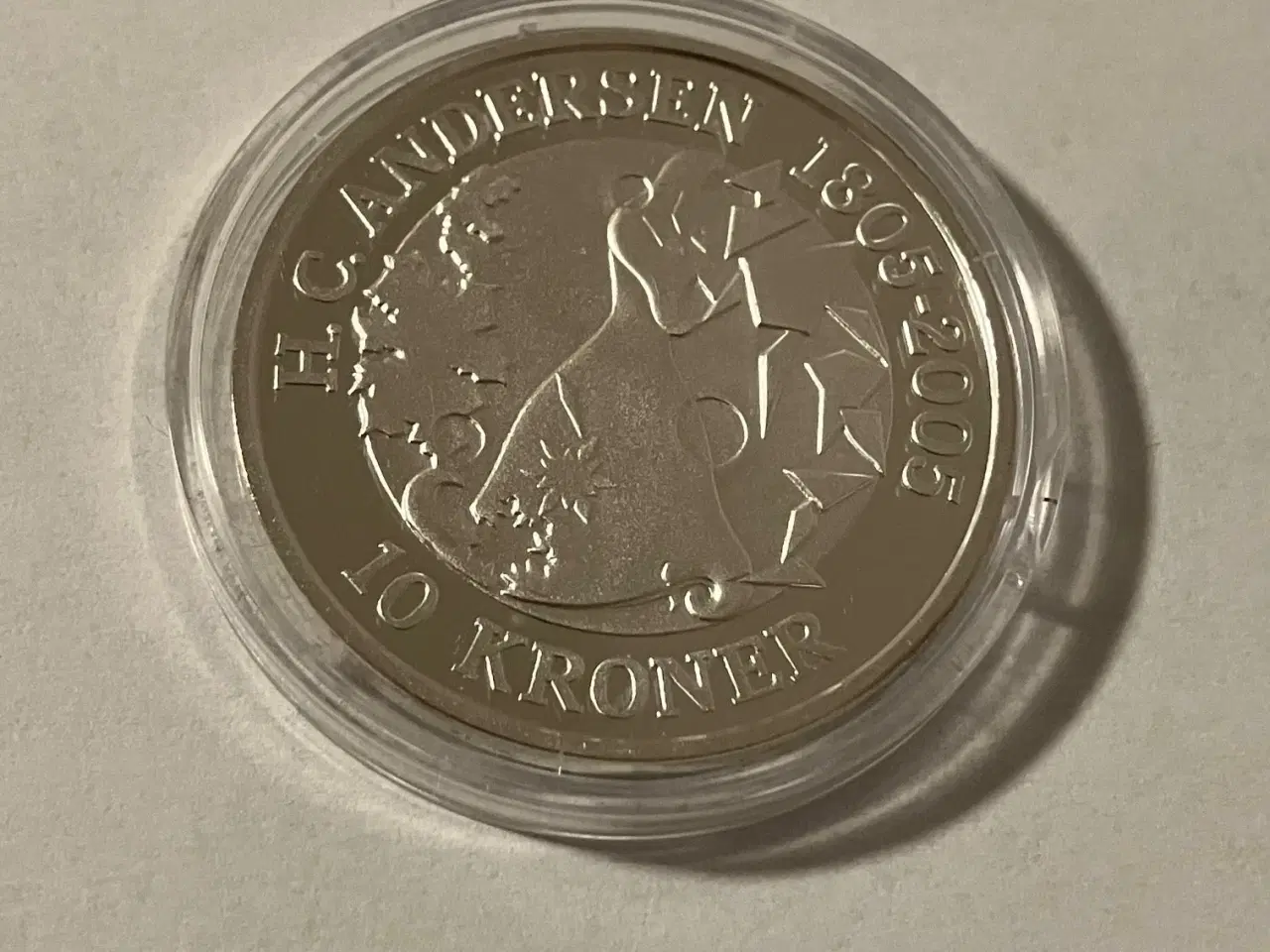 Billede 1 - 10 Kroner HC Andersen "Snedronningen" 1 oz Sølvmønt