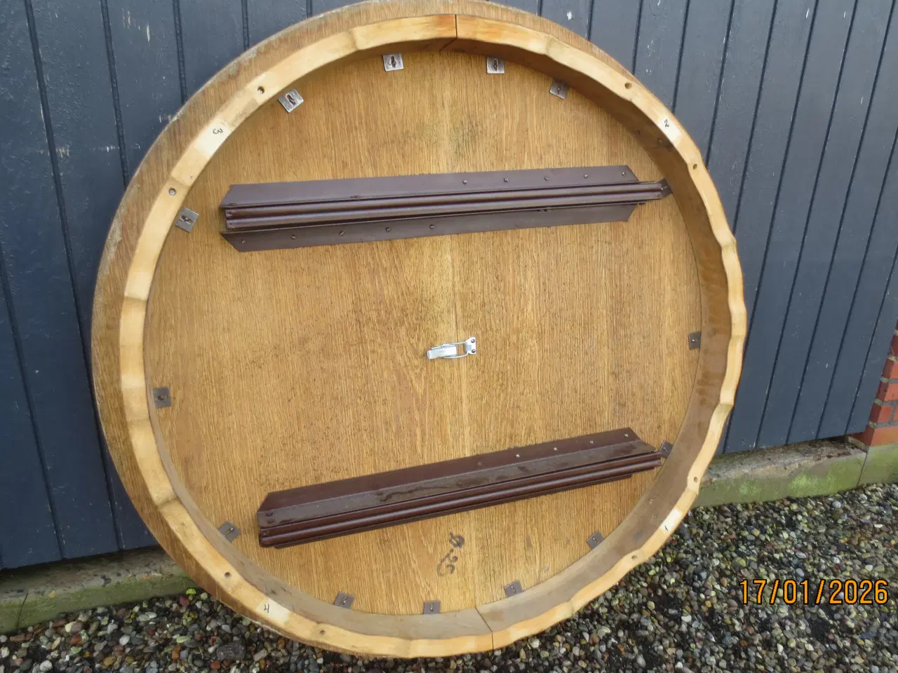 Billede 3 - 1 stk Rund Rosengaard Egetræs Bord med 2 plader