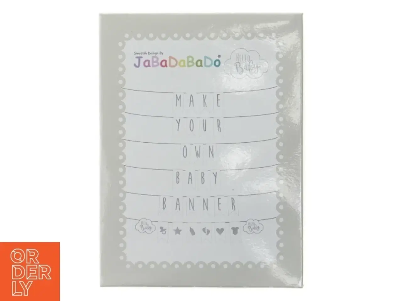 Billede 1 - Gør-det-selv baby banner kit (str. 6 m)