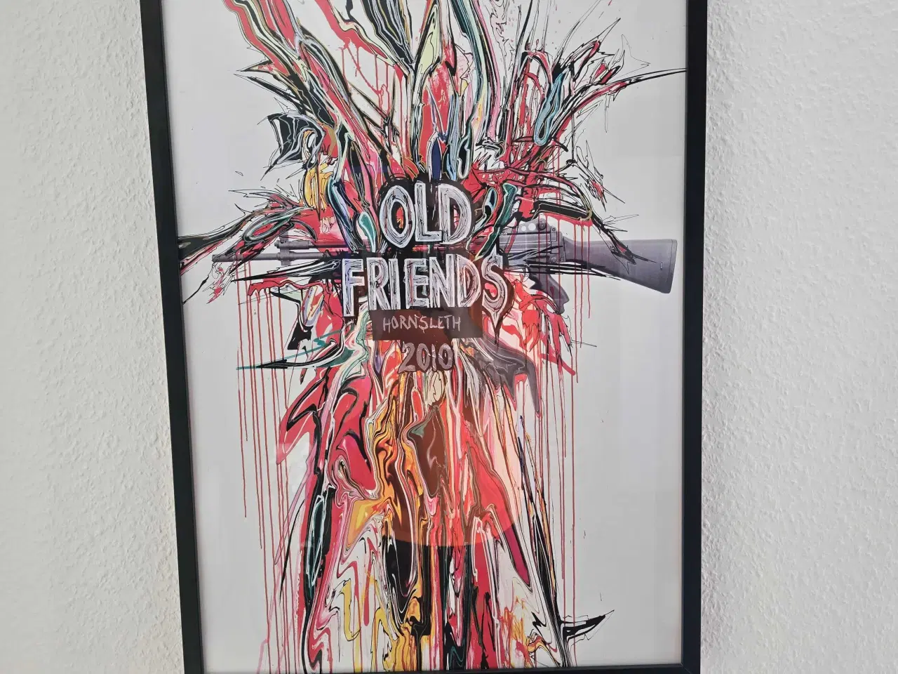 Billede 2 - Hornslet litografi Old friends