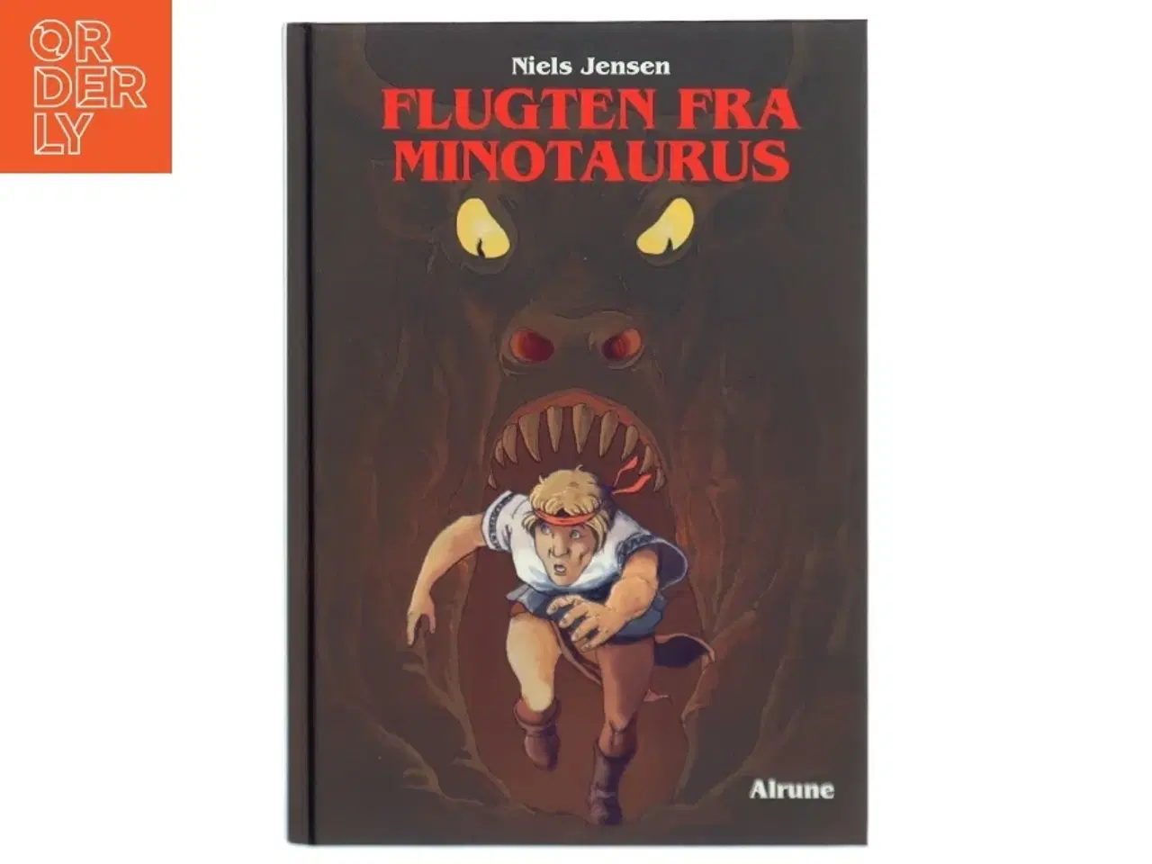 Billede 1 - Flugten fra Minotaurus af Niels Jensen (f. 1927) (Bog)