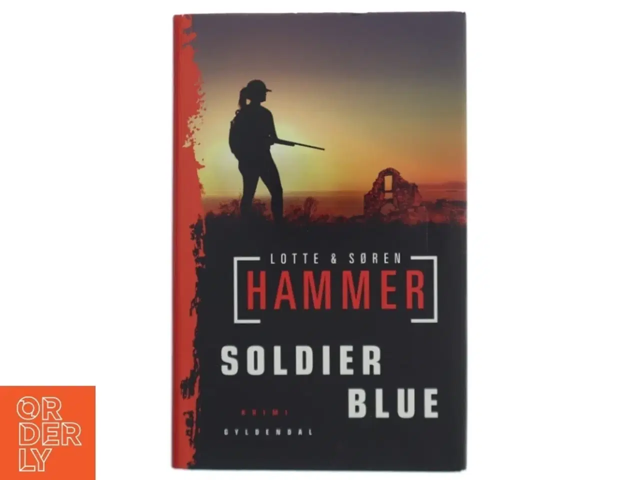 Billede 1 - Soldier Blue : krimi af Lotte Hammer (Bog)