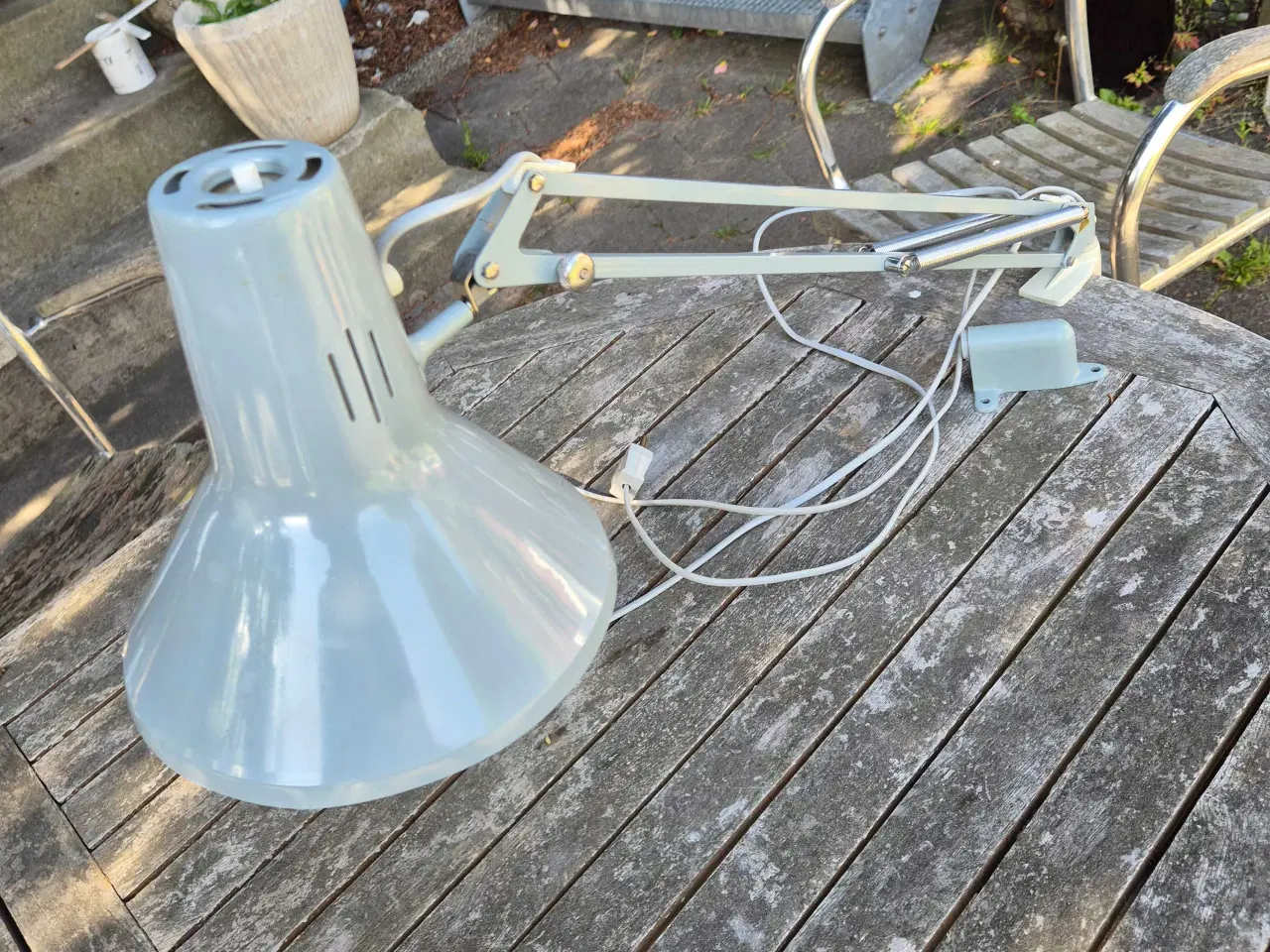 Billede 8 - Grå Luxo arkitektlampe til væg