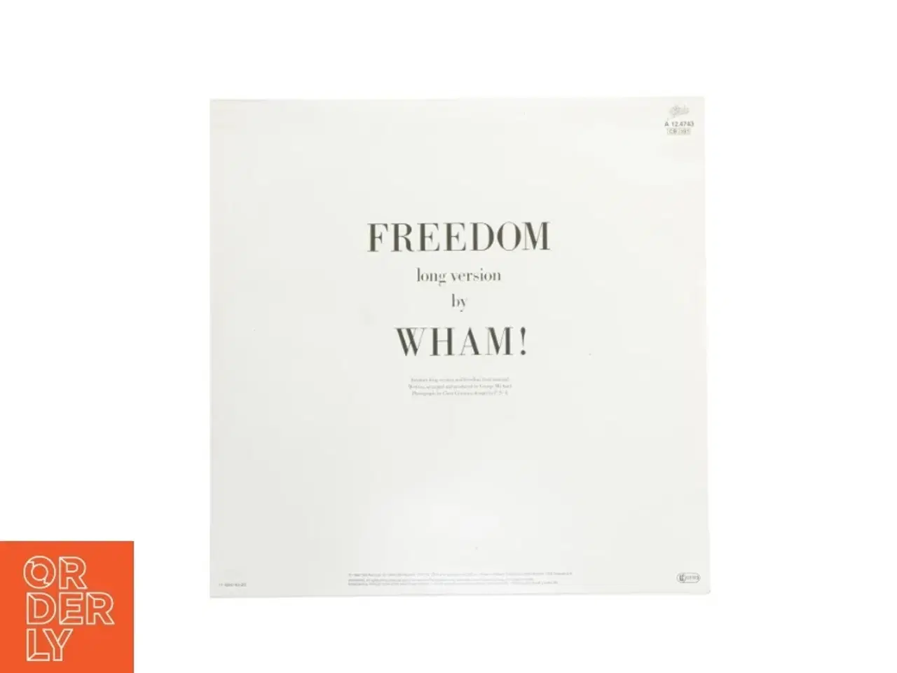 Billede 2 - Wham! - Freedom Maxi Single Vinyl