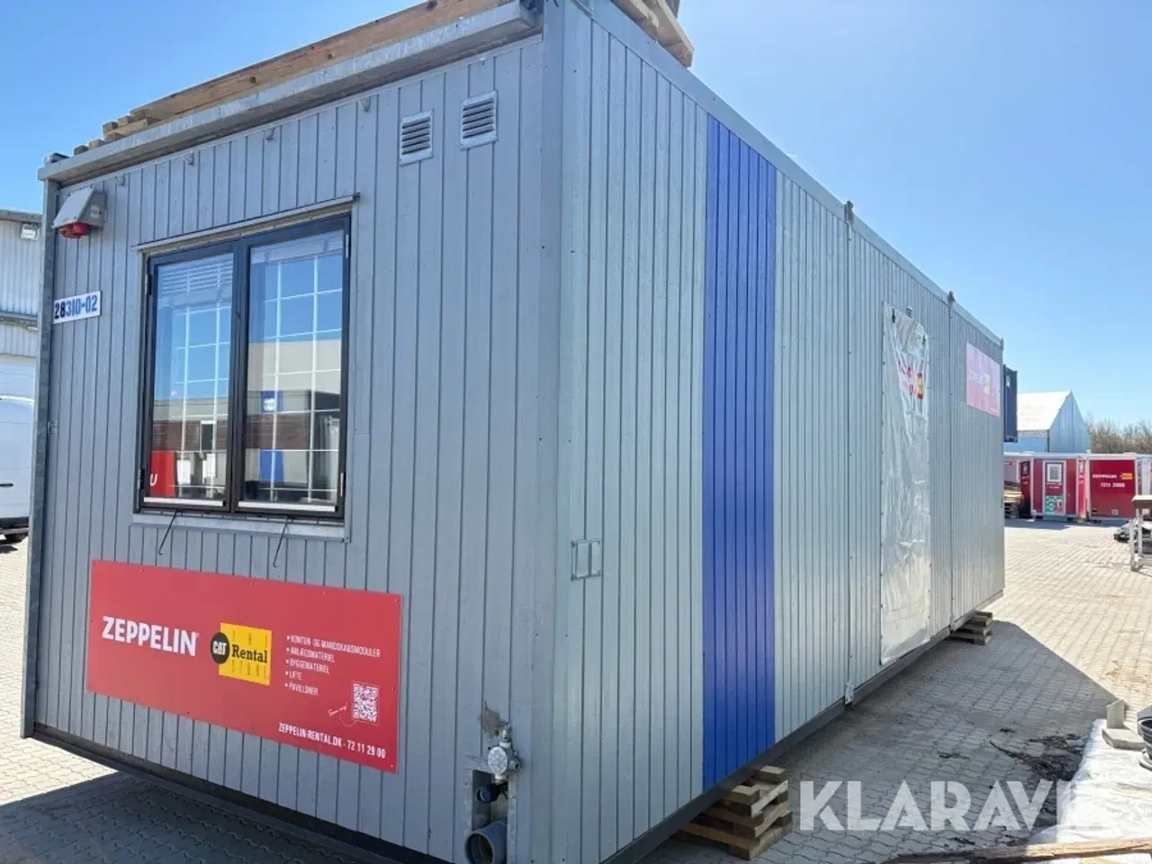 Billede 3 - Kontormodul med trinette, bad og toilet Cp/zeppelin