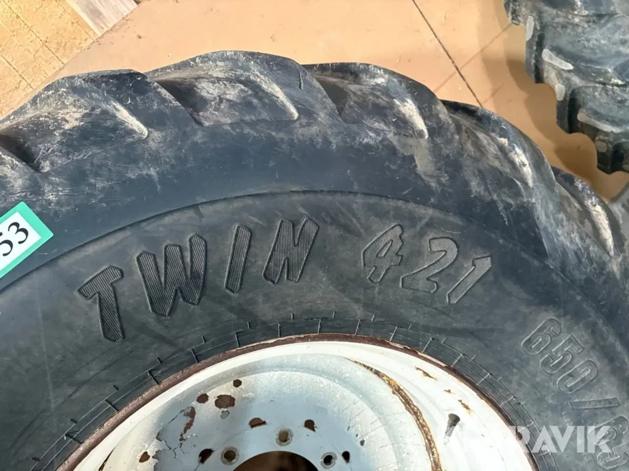 Billede 6 - Traktordæk Trelleborg Twin 421 2 styk